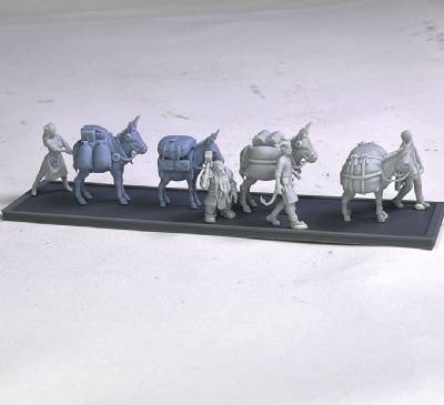 Fantasy Mule Train